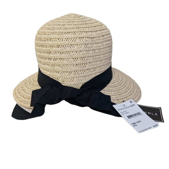 Magid Accessories - Magid UPF 50+ Protection Garden Sun Hat Cream Black NWT